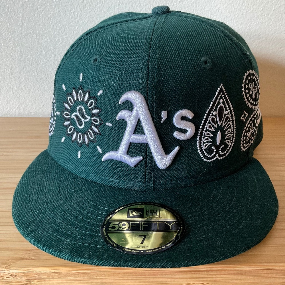 NEW ERA MLB AOP PAISLEY 59FIFTY OAKLAND ATHLETICS